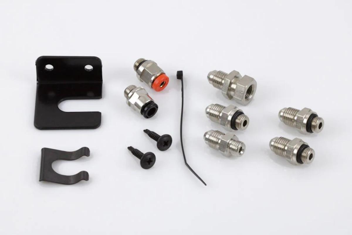 ARB HD Luftleitungskit für eine Achse für 6mm Leitung (Schwarz)